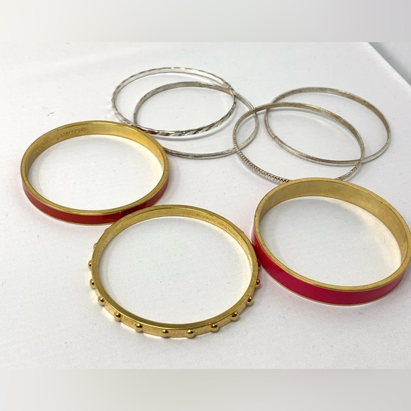 Kate Spade 8 Piece Bangle Bracelet Set - Picture 7 of 8